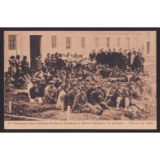 MISION SALESIANA ISLA DAWSON CHILE ANTIGUA TARJETA POSTAL VISITA PRESIDENCIAL